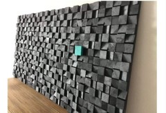 24x18in. Geometric wood wall art, 3d Sound diffuser Wall Hangings,Acoustic Panel
