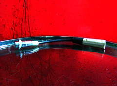 Vintage 1960’s 2 pin microphone cable Switchcraft Amphenol old Shure 430 533 # 2