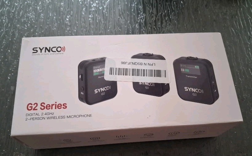 SYNCO G2 Series 2-person wireless microphone set