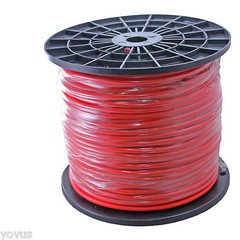 RED 500ft foot reel raw microphone cable THICK 20ga gauge conductor audio wire