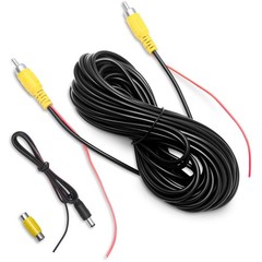 Weuaste Professional Upgraded Double-Shielded RCA Video Cable 20 feet, Black