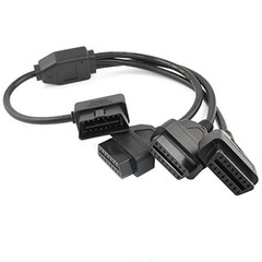 OBD2 Splitter Cable,OBD-II Extension Cable,Car Diagnostic 1 Male to 3 Female