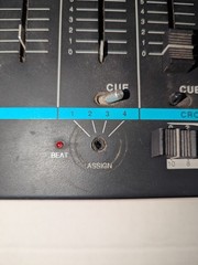 Peavey Electronics CD MIX 9072A Professional DJ Mixer – No Power Supply Untested