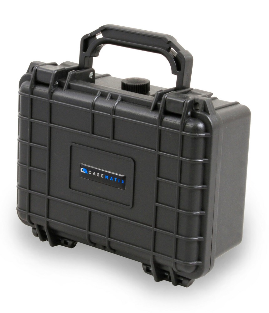 CM 8″ Waterproof Case fits Projectors, Mics, Compact Mixers and More – Case Only