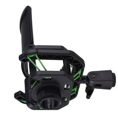 Plastic Microphone Shock Mount Anti-vibration Mic Holder Stand With Metal P SFOD