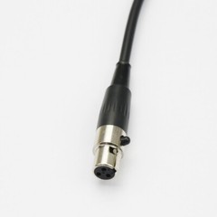 3-Pin Mini XLR Female to 1/4″ TRS Balanced Lavalier Microphone Cable