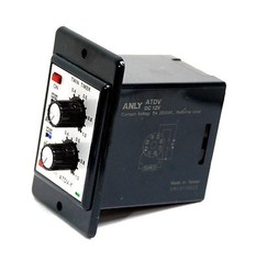 1pc Industrial Twin Timer ATDV-YF 6M 60M 6H 60H DC12V 12V ANLY Taiwan