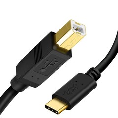 CableCreation USB B to USB C Printer Cable 6.6FT, Type B to Type C Printer