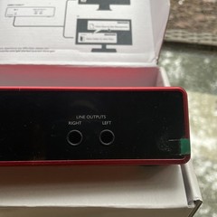 Focusrite Amplifier/Scarlett2I2 Audio Interface- USB 24-Bit/192 kHz