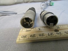 Neutrik NC3MX Male Cable Connector 3 Pin XLR Male-Female Pair
