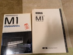 Korg M1 Analog Workstation Synthesizer New Battery Presets Restored Hard Case