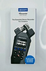Zoom H1essential 32Bit Float Stereo Recorder Handy Recorder For Creators