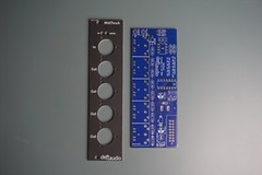 Assembled Eurorack MIDI DIN5 Thru 1in – 4out midithru DIY