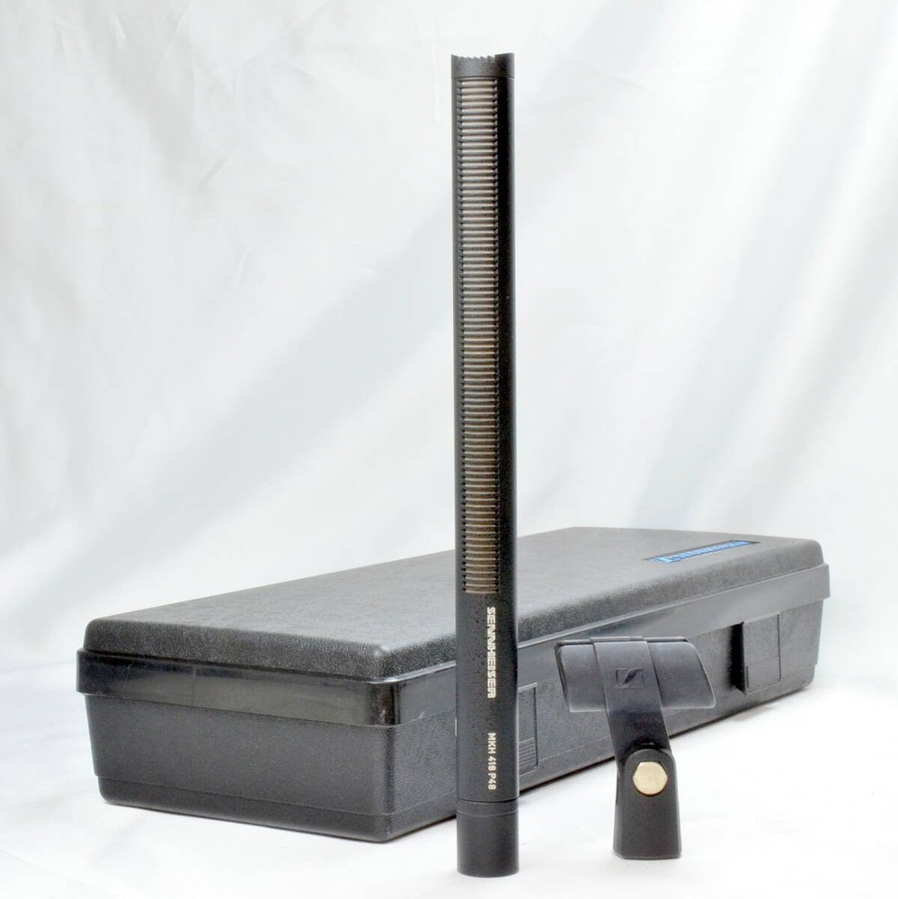 Sennheiser MKH416P48 Shotgun Microphone with Carry Case Used