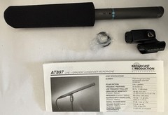Audio-Technica AT897 Line + Gradient Condenser Shotgun Microphone w/ Case