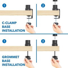 THRONMAX Adjustable Microphone Boom Arm Stand 360-degree Rotating Mic USA 🇺🇸