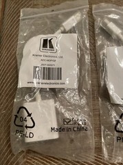 Kramer ADC-DPM/GF Adapter Cable DisplayPort Male to 15-pin HD Female 1 Ft Lot 2