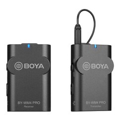 Boya Pro Digital Camera-Mount Wireless Omni Lavalier Microphone System (2.4 GHz)