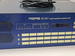 Midas DL451 Modular Stage Box with 3 DL441 Mic Line Input Card 24 Inputs