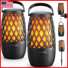 Bolabutty Outdoor Speakers Gifts For Men Bluetooth Speaker Lights Multi-Sync Up