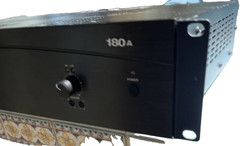 Crown 180A Single-Zone Commercial Audio Amp 80W Power Amplifier Works Ships FREE
