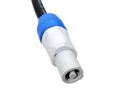 Elite Core PowerCon B Gray to Edison Female Power Cable 30′ 12 Gauge