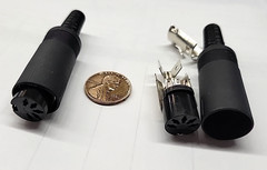 MIDI 5 Pin DIN Female In Line Cable Socket SOLDER Connector ETL2 (2PCS) PHILMORE