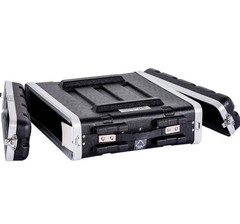Deejay LED 2U Space ABS Molded Case for 19″ Amplifier, Equalizer & DJ Effects