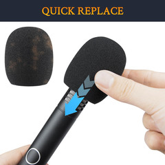 4Pcs Microphones Pop Filter for AKG P170 Pencil Condenser, Protective Mic Cover