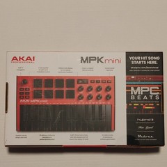 AKAI Professional MPK mini Special Edition Red. USB MIDI Arpeggiator Keyboard.