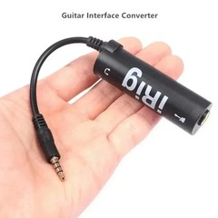 1PC iRig-Compatible Guitar Interface Phone Audio Effects Recording Converter