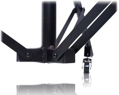 Recording Studio Microphone Stands on Casters – Tall Telescoping Boom Arm Mount