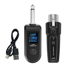 Wireless Audio Transmitter&Receiver XLR Adapter 30-50m Stable Transmission