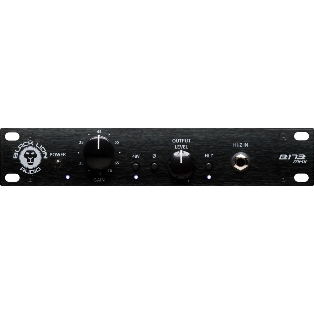 Black Lion Audio B173 MKII Half-Rack British-Styled Preamp