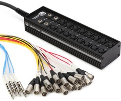 Pro Co SMA1604FBQ-25 StageMaster 16×4 Stage Snake with 1/4″ Returns – 25′