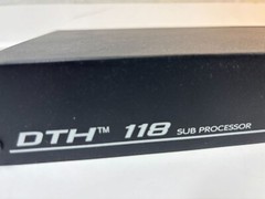 Peavey DTH 118 Sub Processor Audio Equipment Rackmount Sound System w/ Power Cor