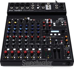 Peavey PV 10 BT Mixer with Bluetooth and Effects