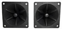 PAIR Piezo Horn Drivers 3 1/4 inch Replacement for Motorola KSN1005A Tweeters