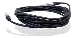 FAT TOAD 20FT Guitar Cables 6 Pack Bundle & 4x BLACK MOUNTAIN Tagua Guitar Picks