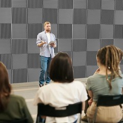 Max 96pcs Acoustic Foam Panel Soundproof Noise Cancelling for Home Office Studio