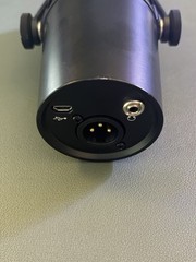 Shure MV7 USB XLR Podcasting Dynamic Microphone – Black