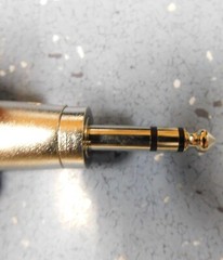 Unbranded XLR Female to 1/4″ TRS Male Adapter