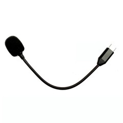 Detachable Type C Microphones with Flexible Metal Neck and Sponges Cover for