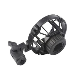 NEW Microphone Shock Mount Stand Clip For AKG H-85 C3000 C414 C4000 C2000 Black