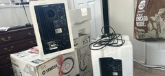 Yamaha HS7 studio monitors with Scarlett 2i2 3rd gen (read description)