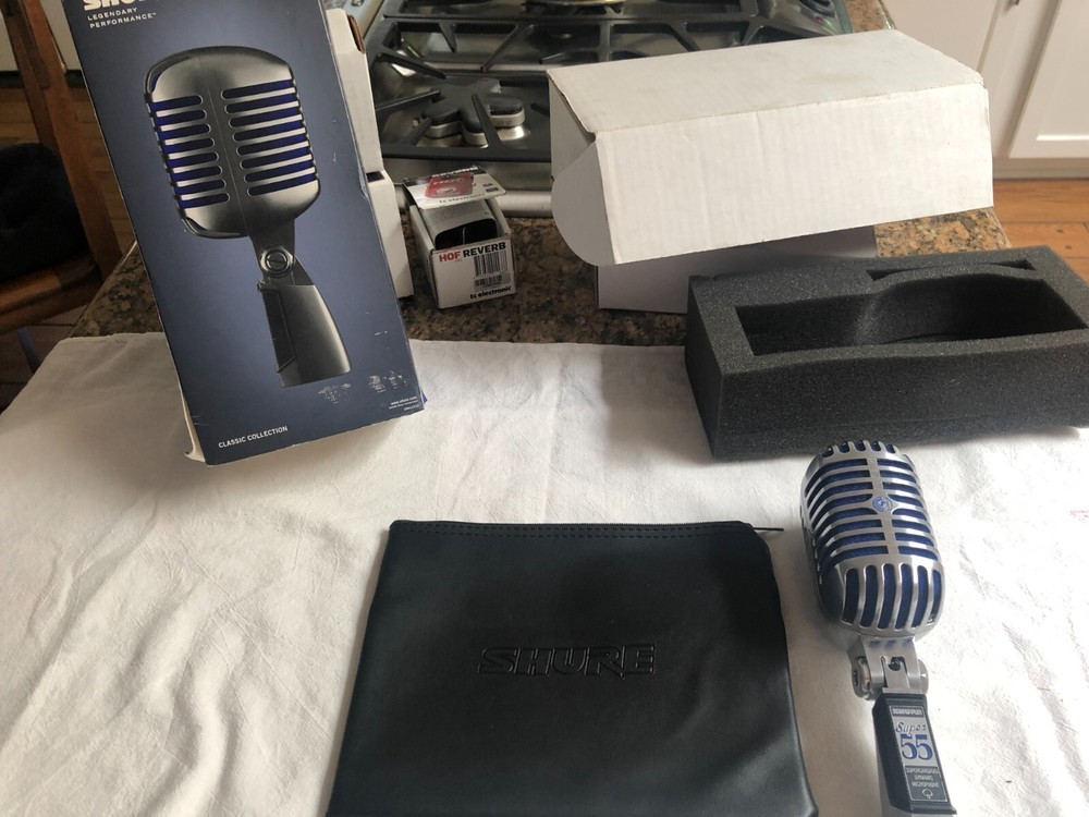 Shure Super 55 Supercardoid Dynamic Mic Super55 w/box