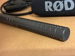 Genuine Rode NTG-2 Shotgun Microphone w/ XLR Cable & Foam, Battery Phantom Power