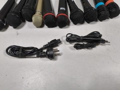 Lot of 10 Assorted Used Microphones – Various Brands & Models