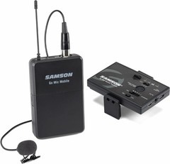 Samson Go Mic Mobile Digital Wireless System w/ LM8 Lavalier & Beltpack Transmit