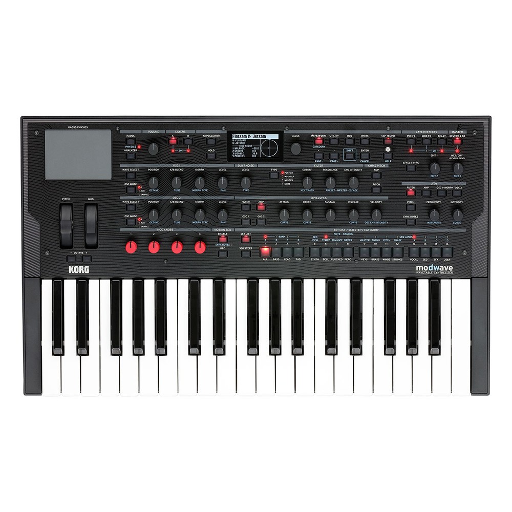 Korg modwave 37-Key Wavetable Synthesizer with 32-Voice Polyphony